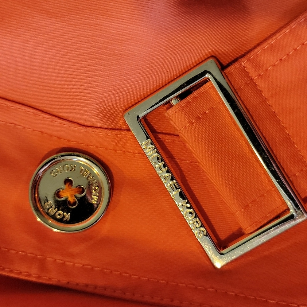 Michael Kors Hooded Rain Coat - Picture 6 of 8